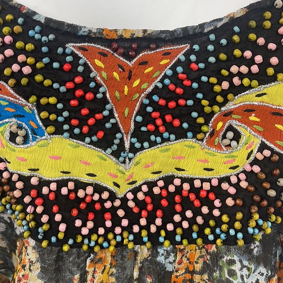 Antik Batik mini dress. Stunning bohemian dress Size Small - Picture 7 of 16